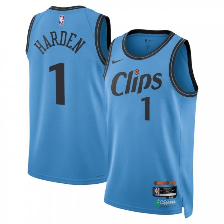 Dres Los Angeles Clippers James Harden Nike 2024-25 City Edition Plava Swingman